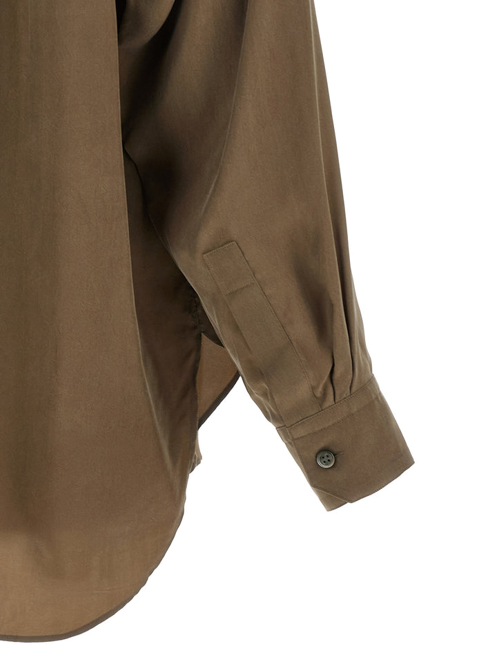 Ssstein Shirt With Pocket Shirt and Blouse - Brown | bd1e655a021d006054616befe77a624997cacc3c