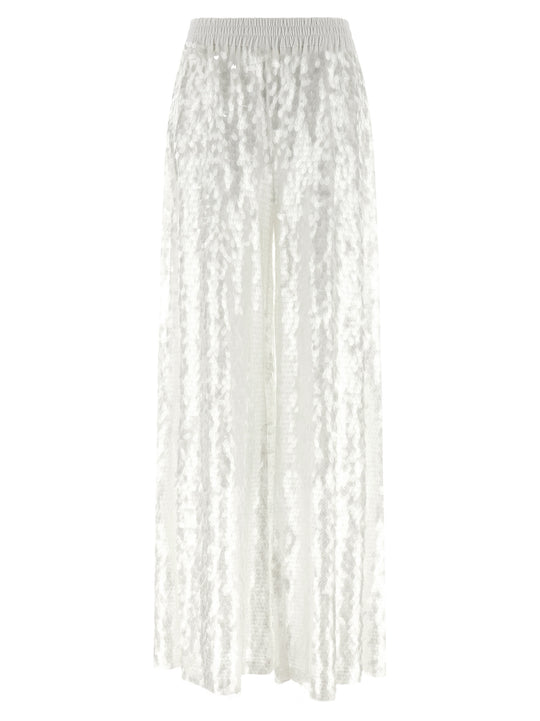 Boyfriend Elephant Pants White