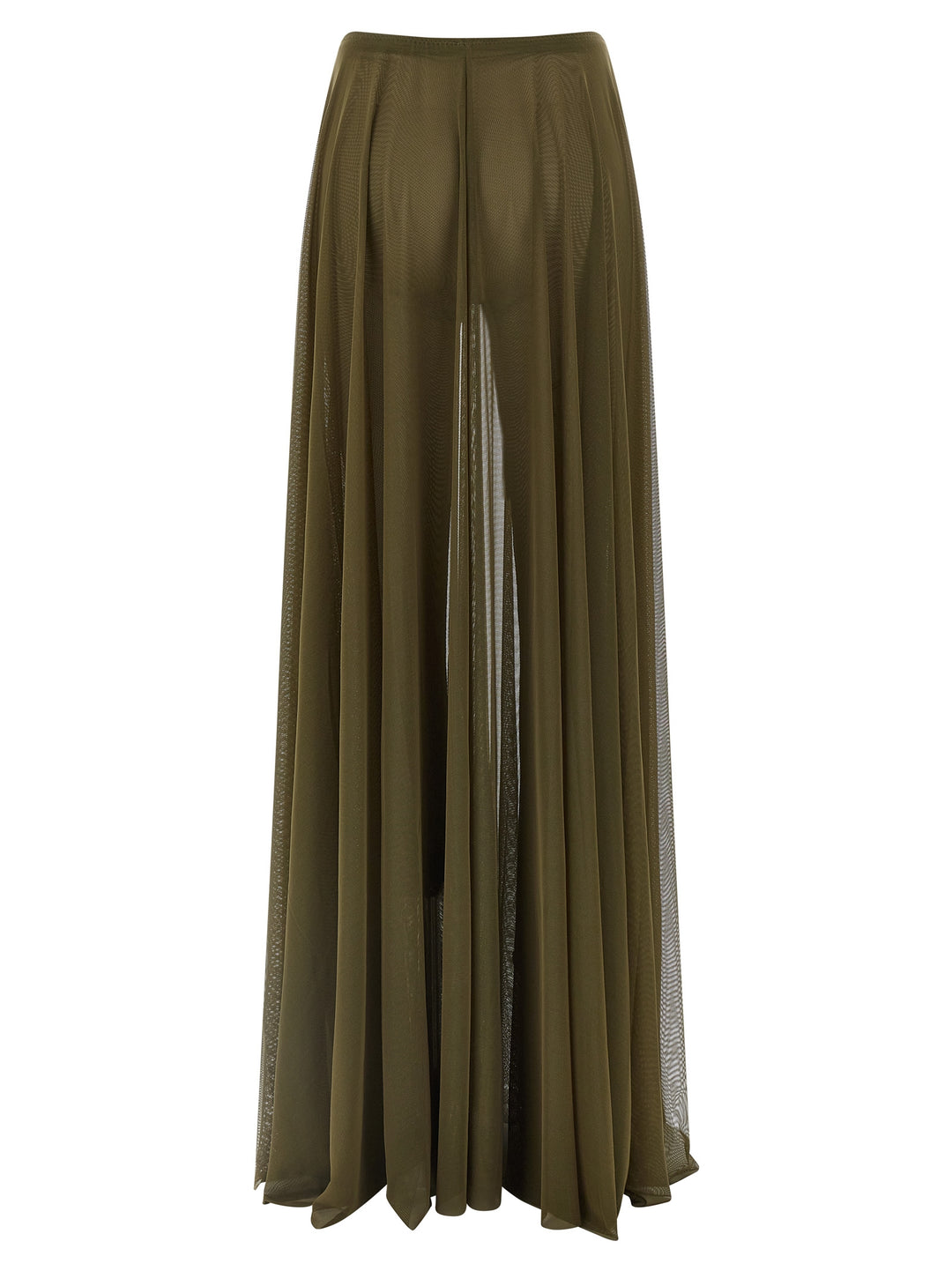 Norma Kamali Pleated Skirt Skirts - Green | 5e94a44344bd71a3f40a4b97f75d72d554de1954