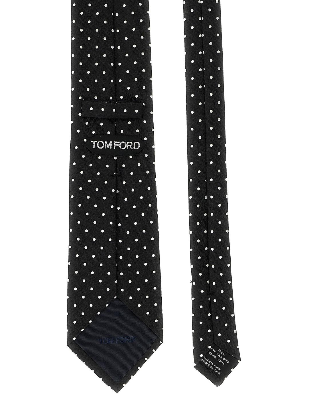 Tom Ford Polka Dot Tie Ties and Papillon - Black | 685f7c84c298920c9a0dced9112db4939cb5c0a1