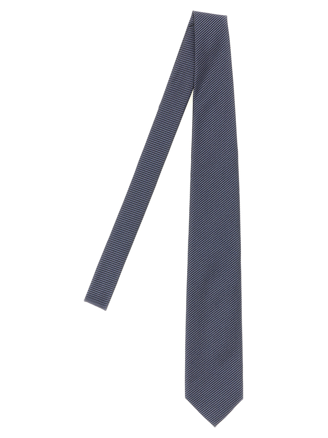 Tom Ford Jacquard Tie Ties and Papillon - Blue | e1a66f1b67760a85d6f33547982bfb2743ee5ca7