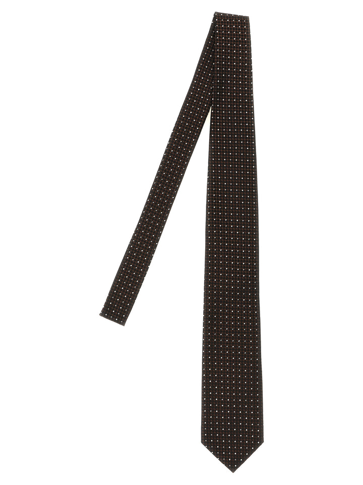 Tom Ford Silk Tie Ties and Papillon - Brown | 2f7ea8c06b2e6df8702a8bca13dac66a5787a934