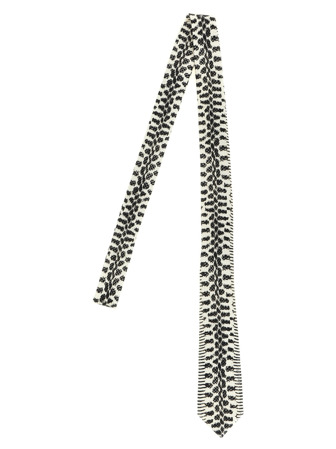 Tom Ford Snake Print Tie Ties and Papillon - White/Black | bc051d384b1a4b8bcdbd53d9b59e20d57e8b61f6