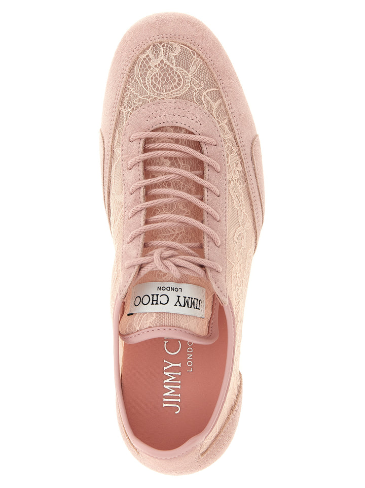 Jimmy Choo Sunny Sneakers - Pink | d1183383ef20a3dac28b93e3213b611467a5a5ef