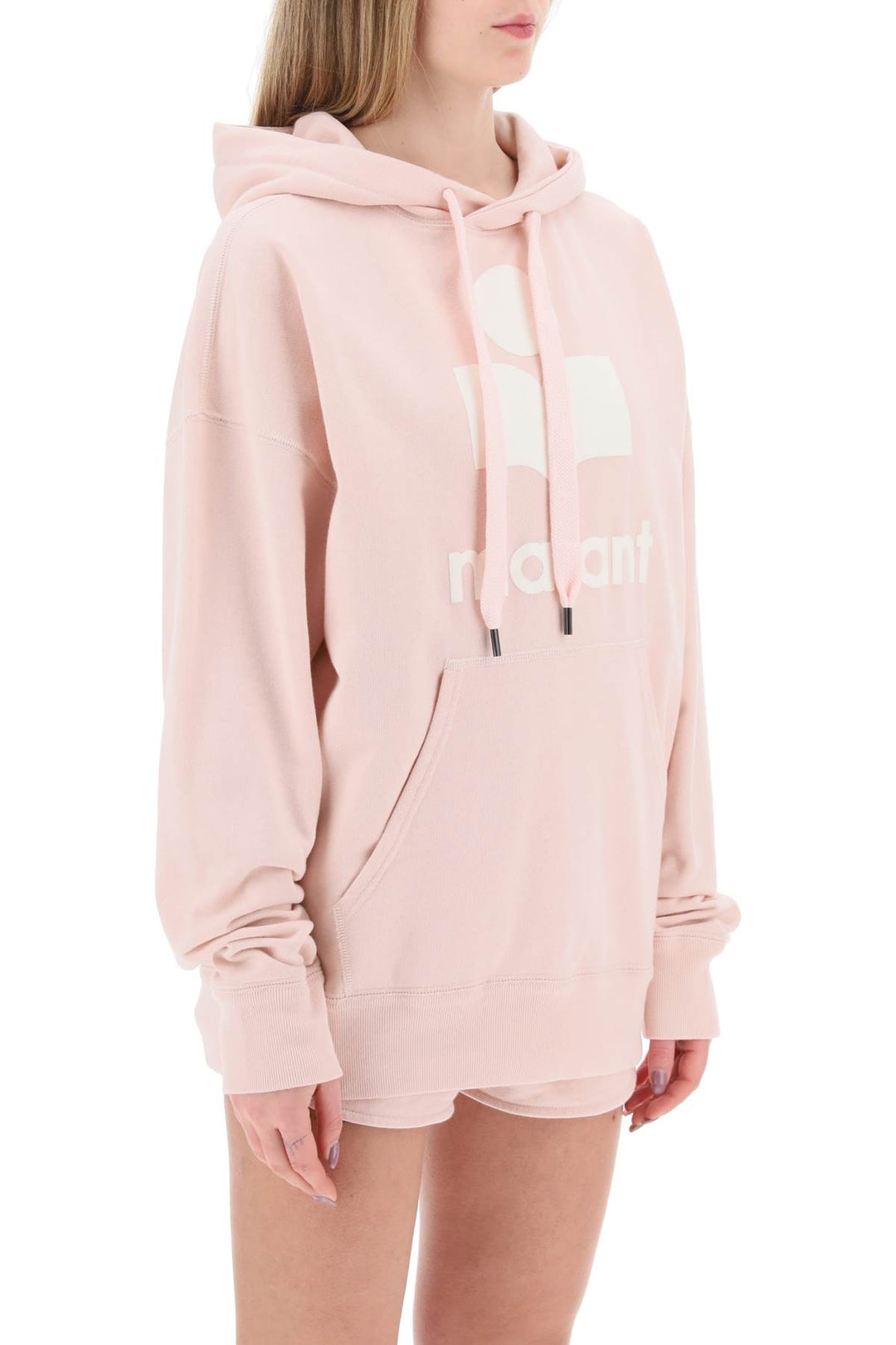 Mansel Hoodie With Flocked Logo