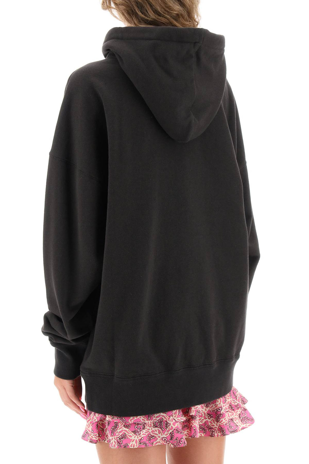 Mansel Hoodie With Flocked Logo