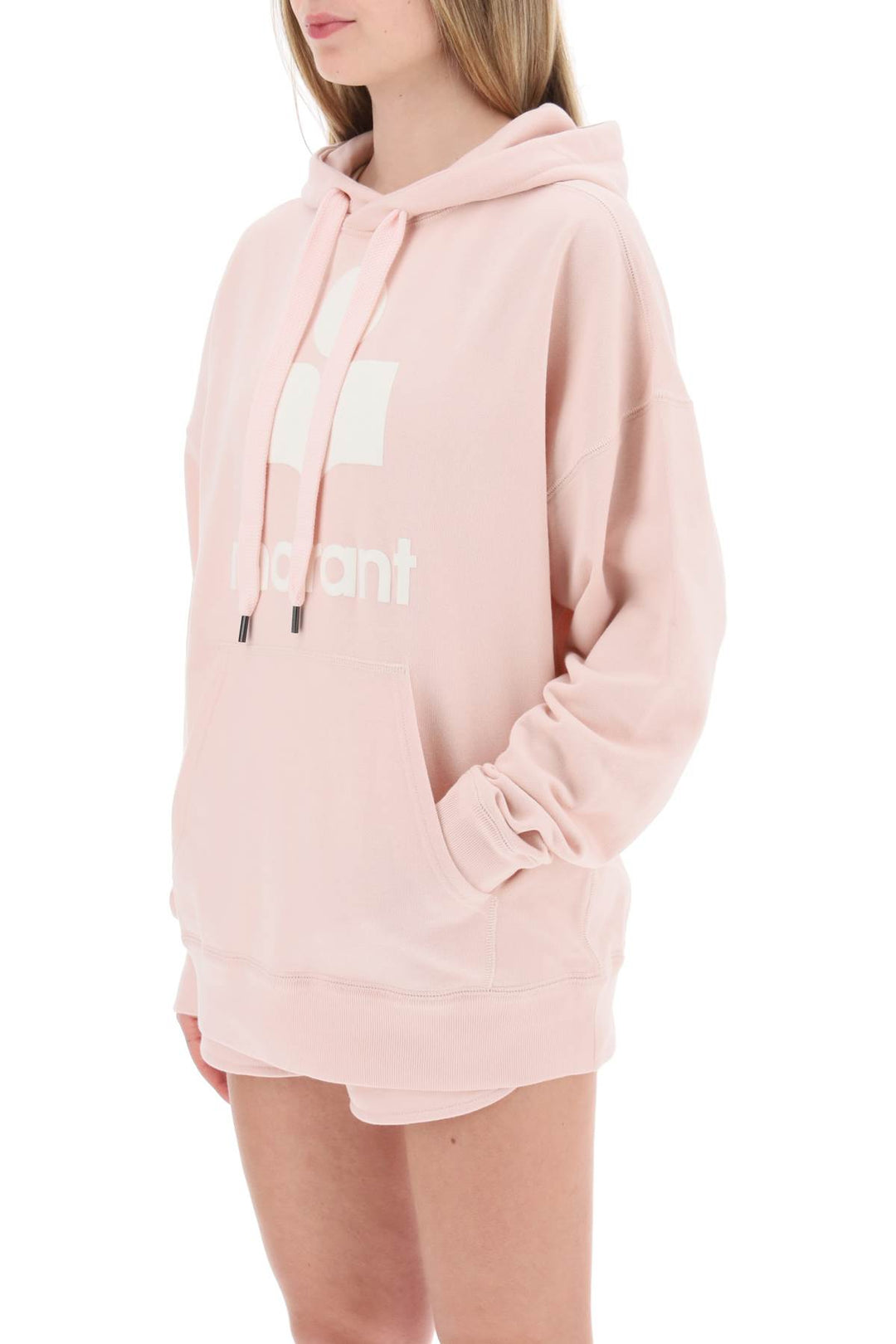 Mansel Hoodie With Flocked Logo