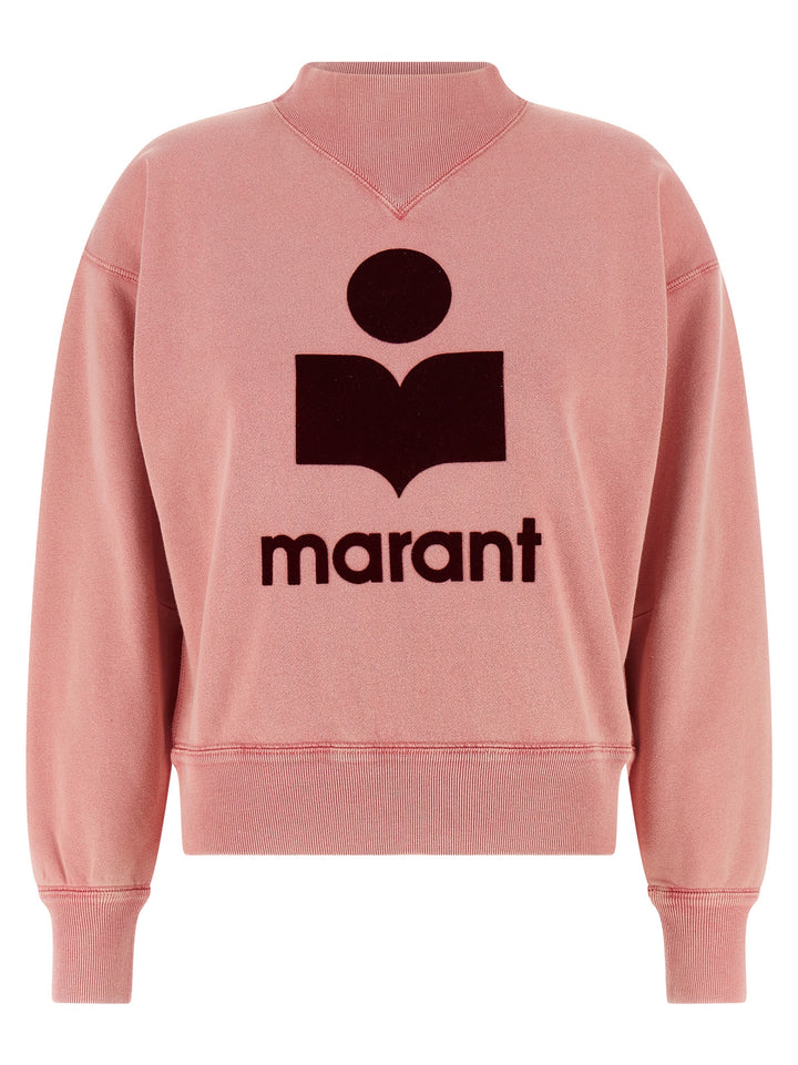 Marant Etoile Moby Sweatshirt - Pink | 7a8765eff4ac670635b8eabbab41573f8dcf99c7