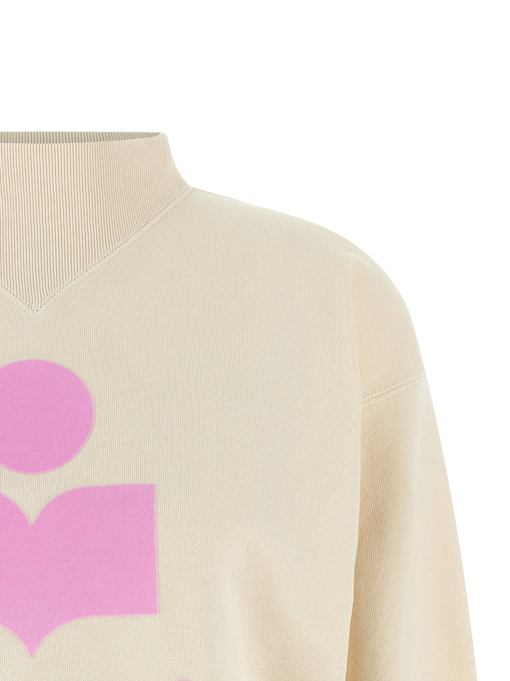 Marant Etoile Mobyli Sweatshirt - Beige | 53ee85ab38d0abff8fc909876e408485a431eb81
