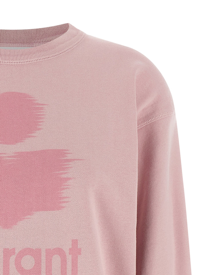 Marant Etoile Mobyli Sweatshirt - Pink | df437f8dcd25a969e564f1923ea0bb2fcc220136