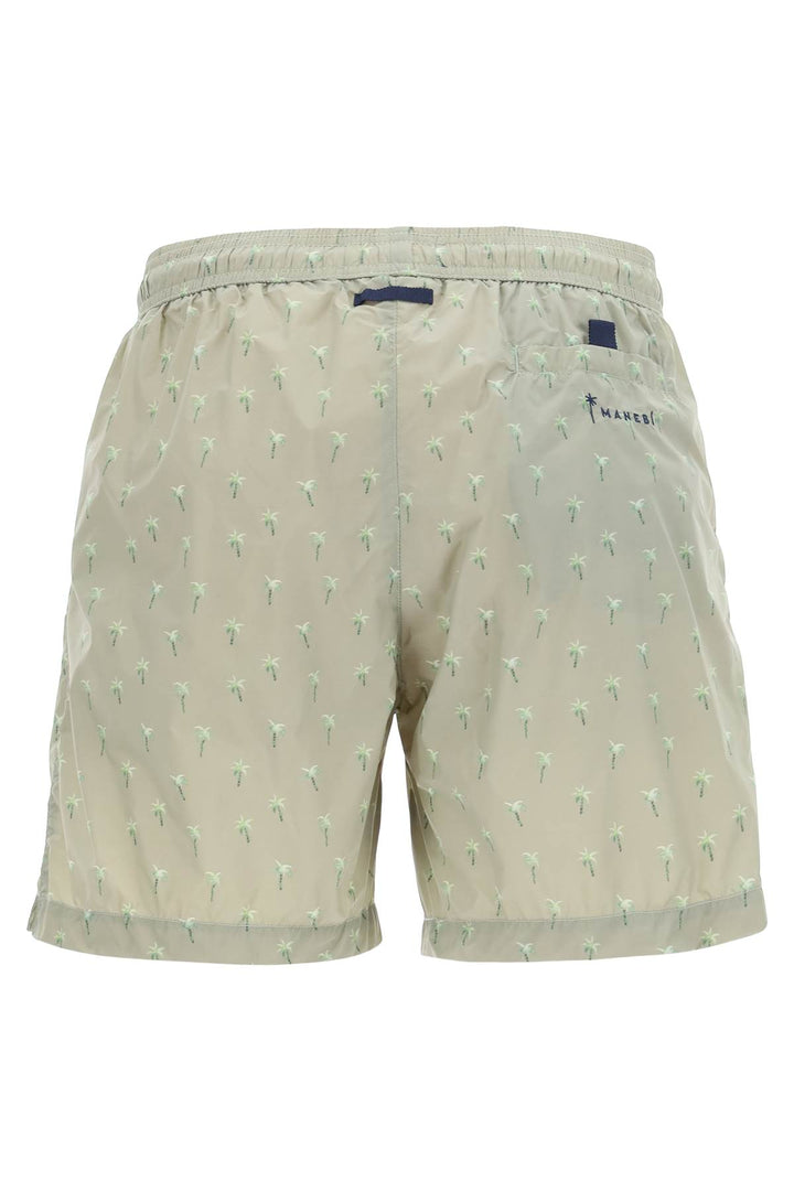 Printed Swim Trunks