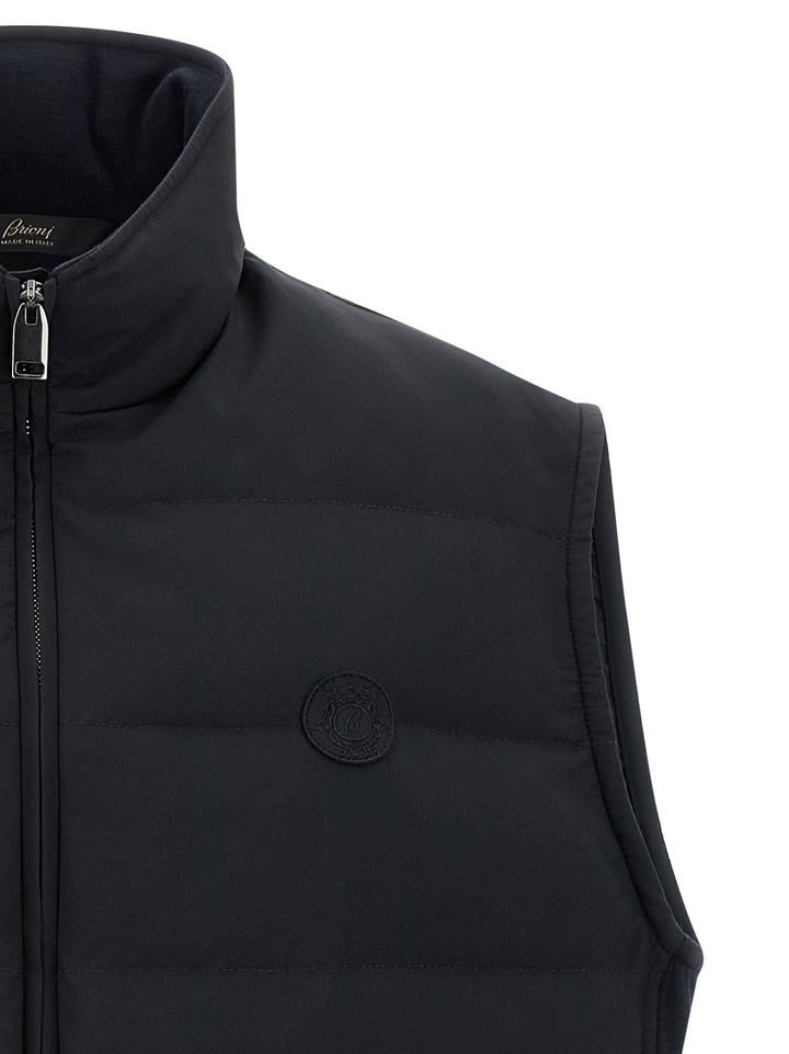 Brioni Golf Capsule Gilet - Blue | 4257429e7f4e90e870328d4c694b1bbc9f21b420