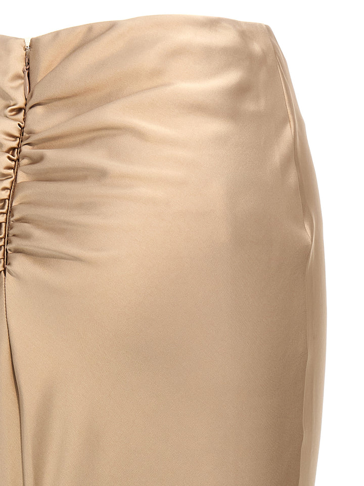 The Andamane Nemesia Skirts - Beige | 0e511e6a19ef2511ebd691f671fdce6dc8b515b4