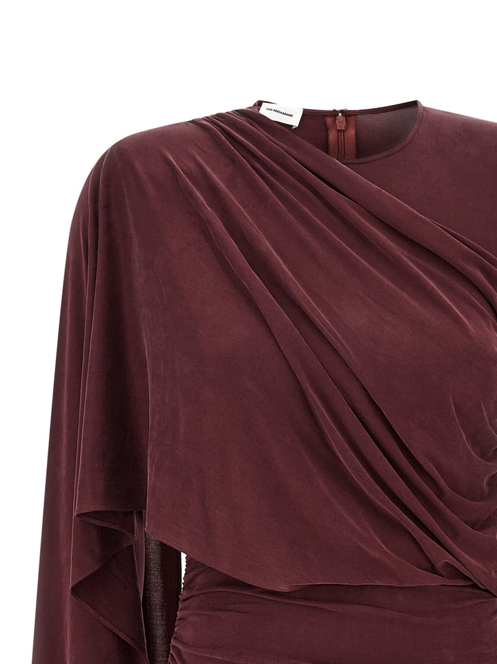 The Andamane Xenia Dresses - Bordeaux | 015810afa286434fd2533270b40bf06992d07cc6