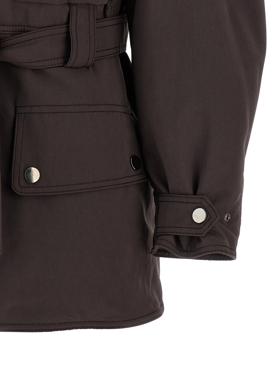 The Andamane Xandra Jacket Puffer Jackets - Brown | 82a19d57c755d820db27ecbd5e97baf4ce0c6629