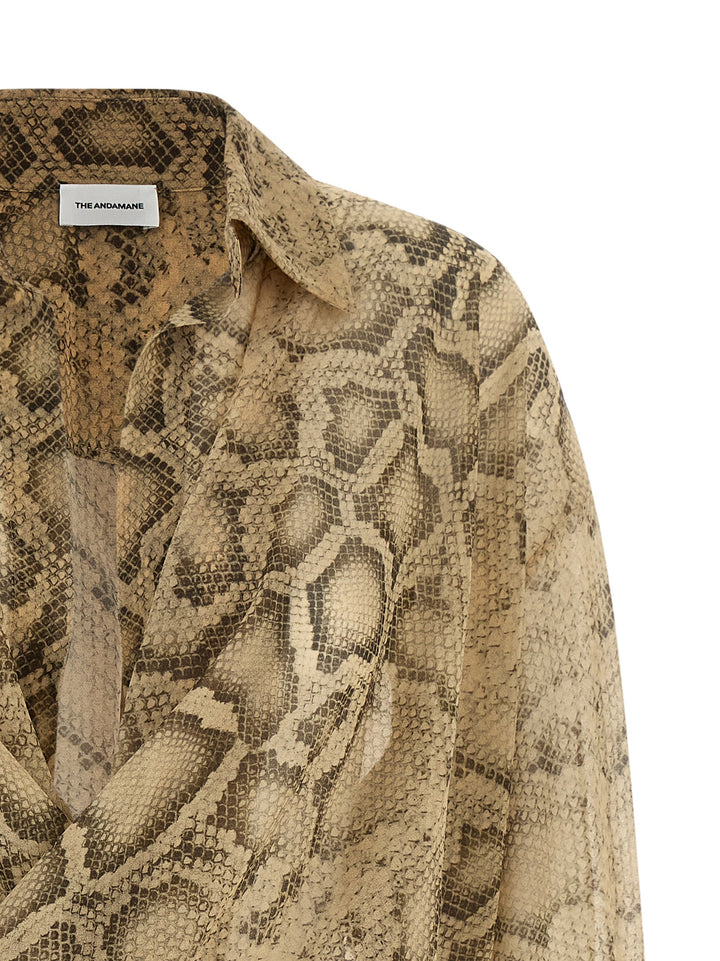 The Andamane Paloma Tops - Beige | 651d4c78c1e089a174894518ec91ed2d13d968b1