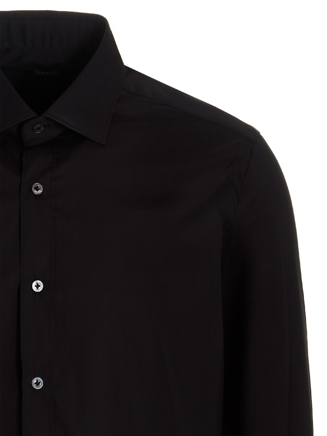 Poplin Shirt Shirt, Blouse Black