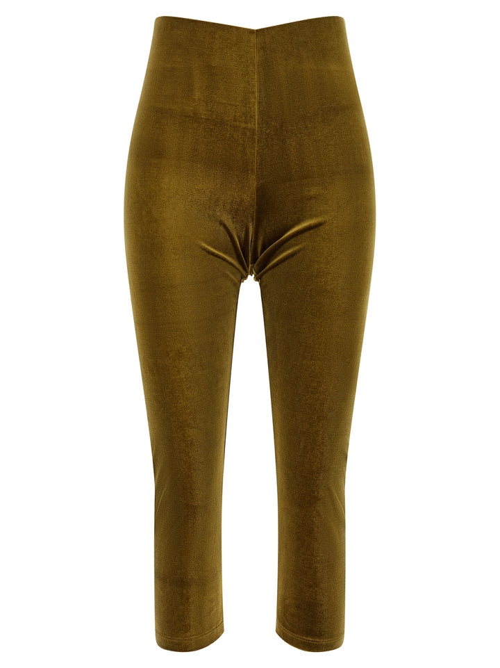 The Andamane New Holly Capri Leggings - Yellow | ef05bb79b815944b5a9224f89c07bdb99d4fcc11