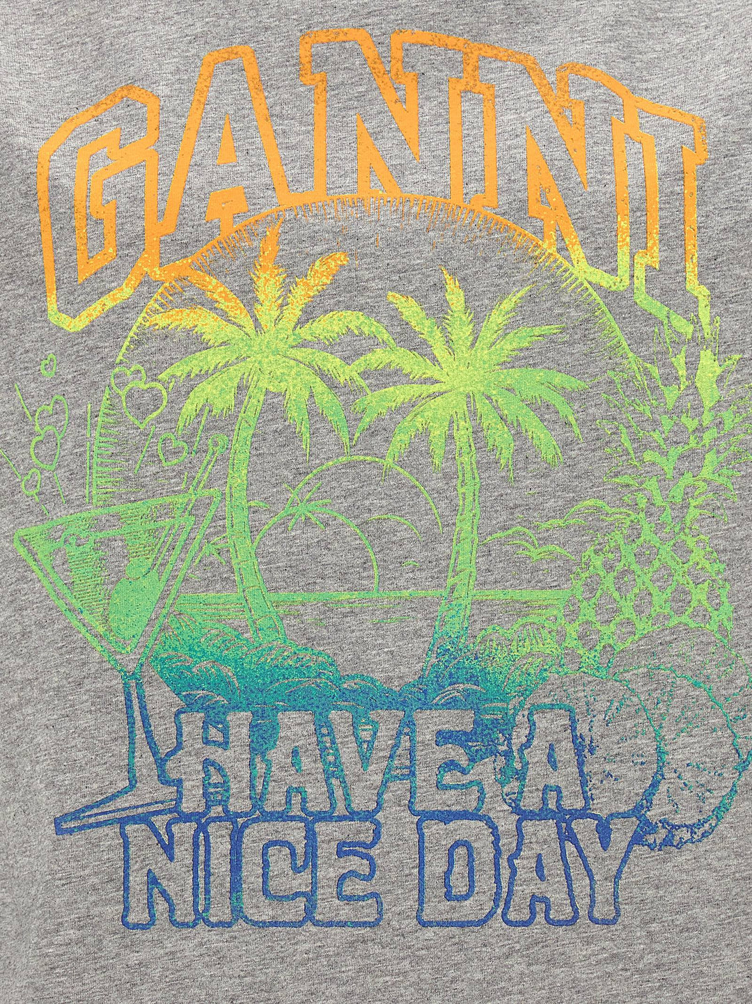 Have A Nice Day T-Shirt Gray