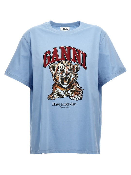 Tiger T-Shirt Light Blue