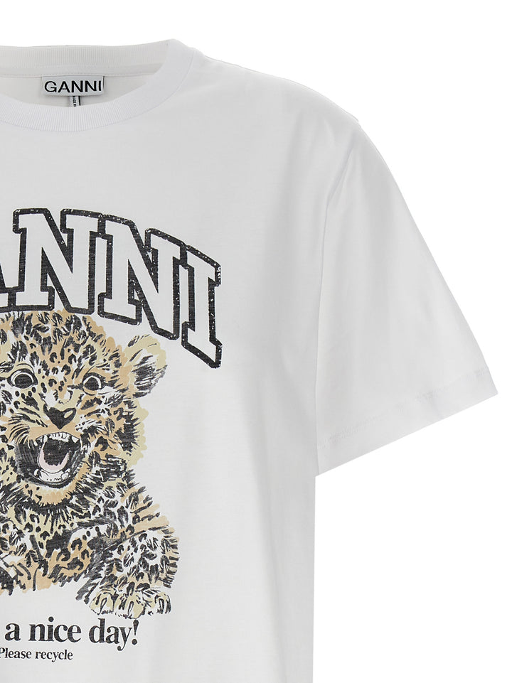 Leopard T-Shirt White