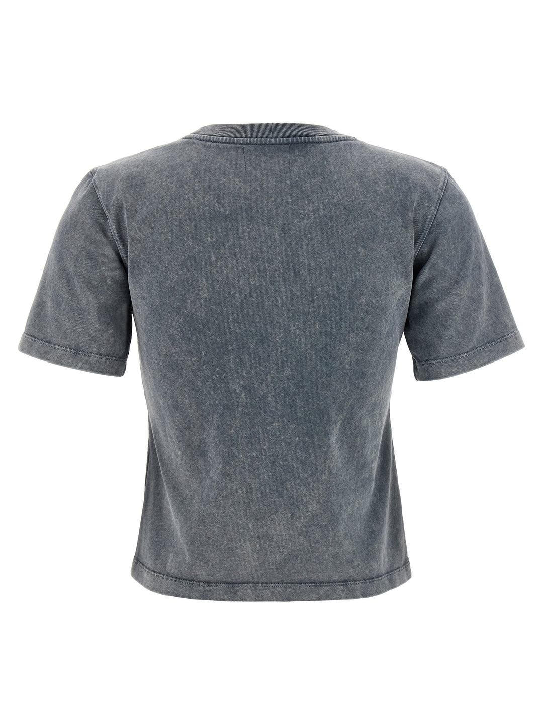 Ganni Grey Washed Heart T-shirt - Gray | 6e3fd211ffd20f954447e7d7000bc967632b68d5
