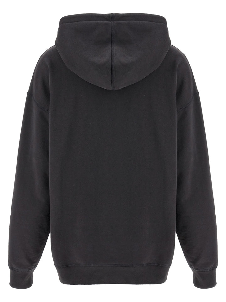 Ganni Grey Animal Print Sweatshirt - Gray | a064f03b5384947044ea1c22984774cbfb4e00cb