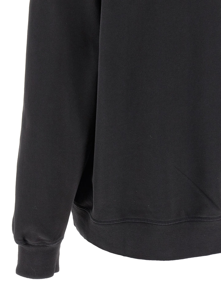 Ganni Basic Jersey Cherry Sweatshirt - Gray | fd87172064d73a0128a1f6a875e7fed9c9e8d04e