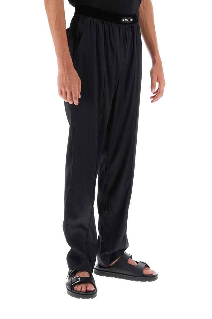 Silk Pajama Pants