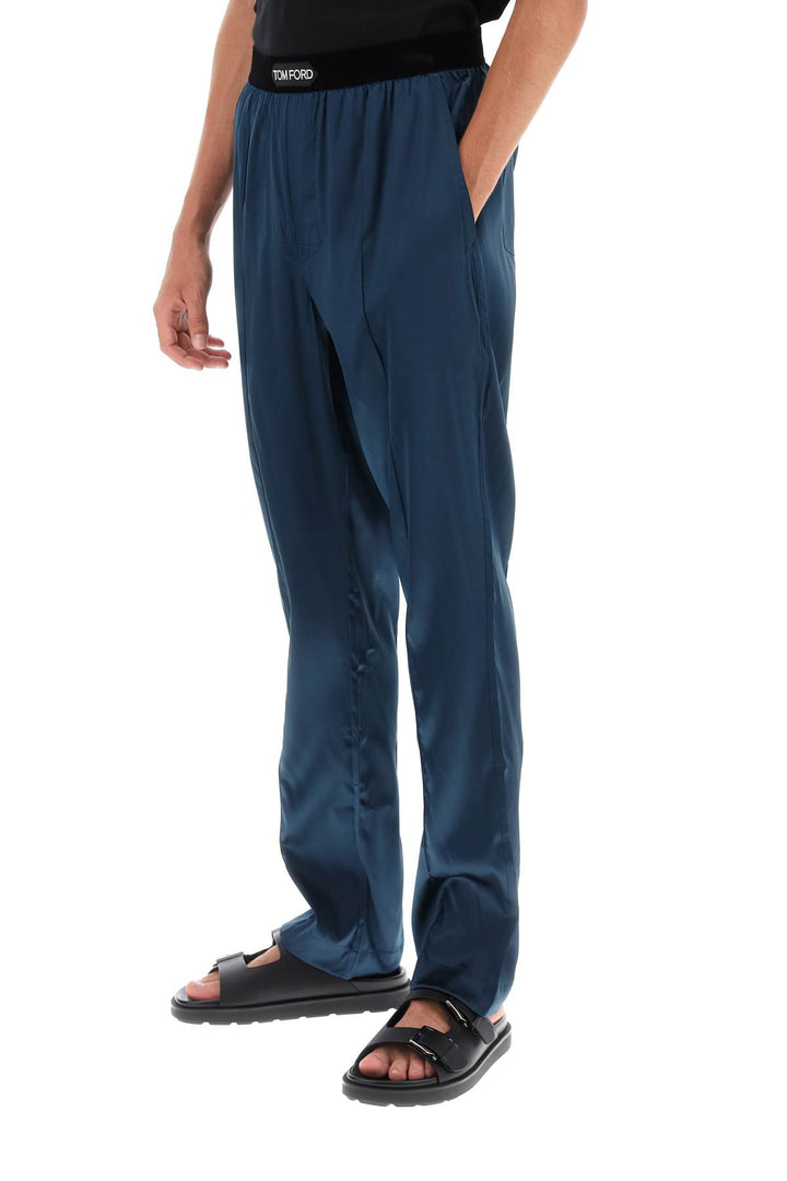 Silk Pajama Pants