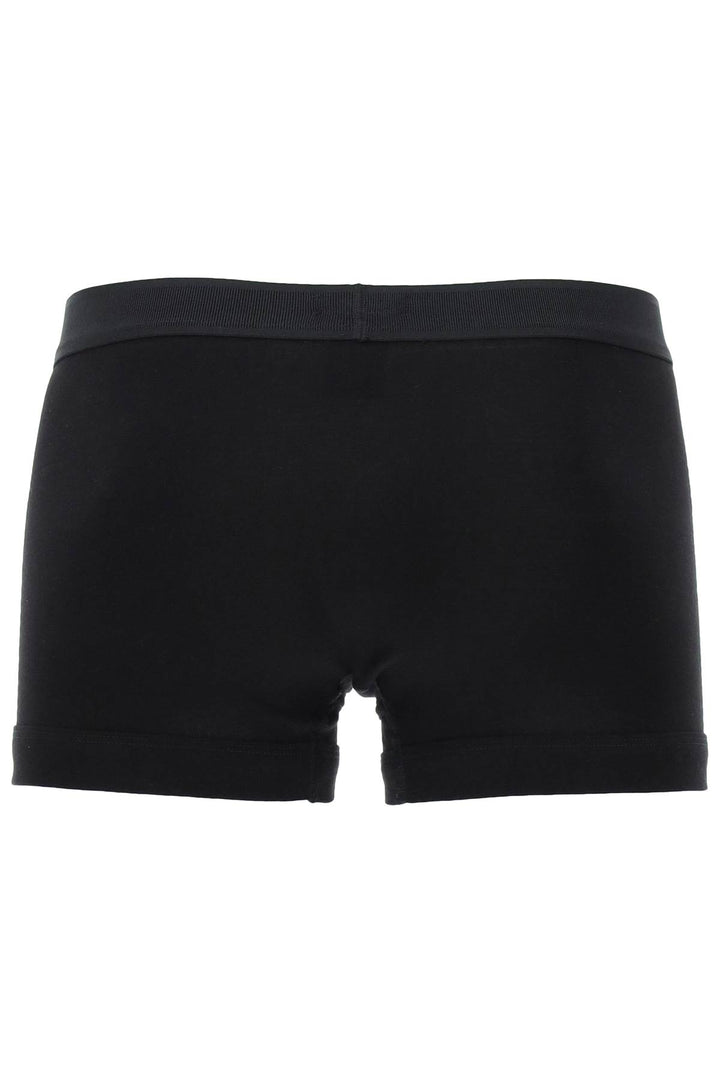 Cotton Boxer Briefs With Logo Band