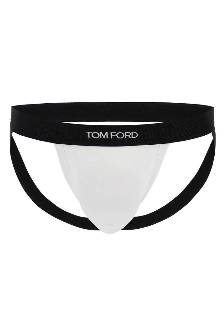 Slip Jockstrap Con Banda Logo