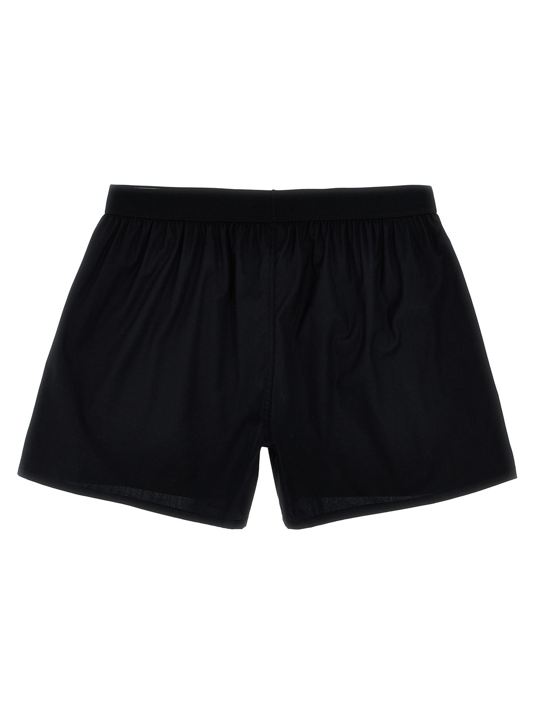 Logo Elastic Boxer Shorts Underwear, Body Black