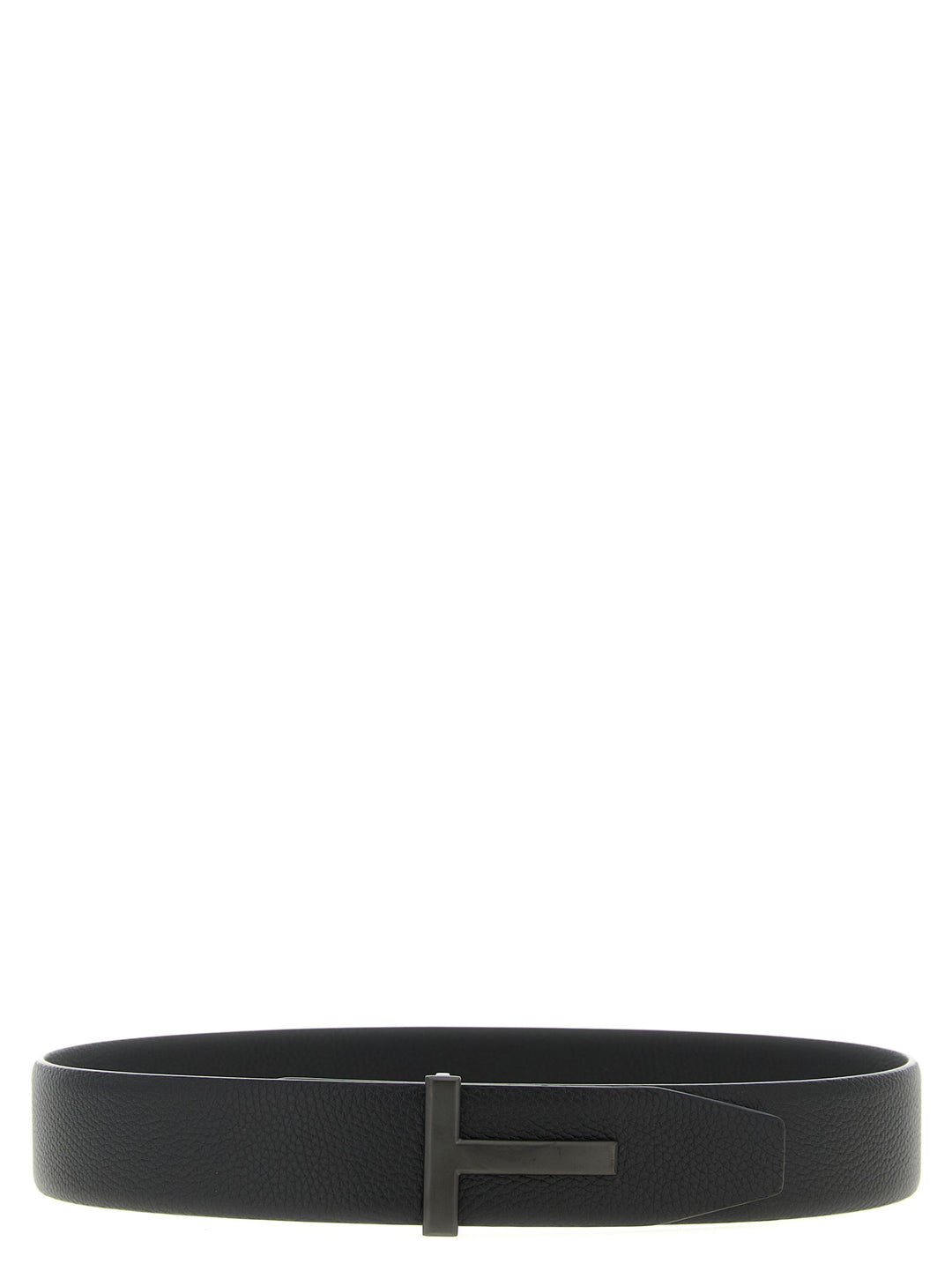 Tom Ford Hammered Leather Belt Belts - Black | 66eb30c123051919bae691db31e85dccfae9d7ad