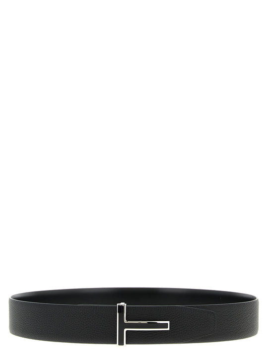 Reversible Buckle Belt Belts Black