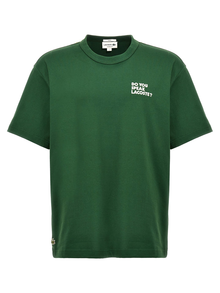 Do You Speak Lacoste? T-Shirt Green