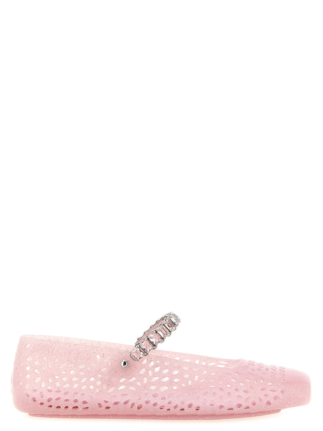 Jimmy Choo The Jelly Flat shoes - Pink | 924d3e2542d4362416f8796368523aaf22716034