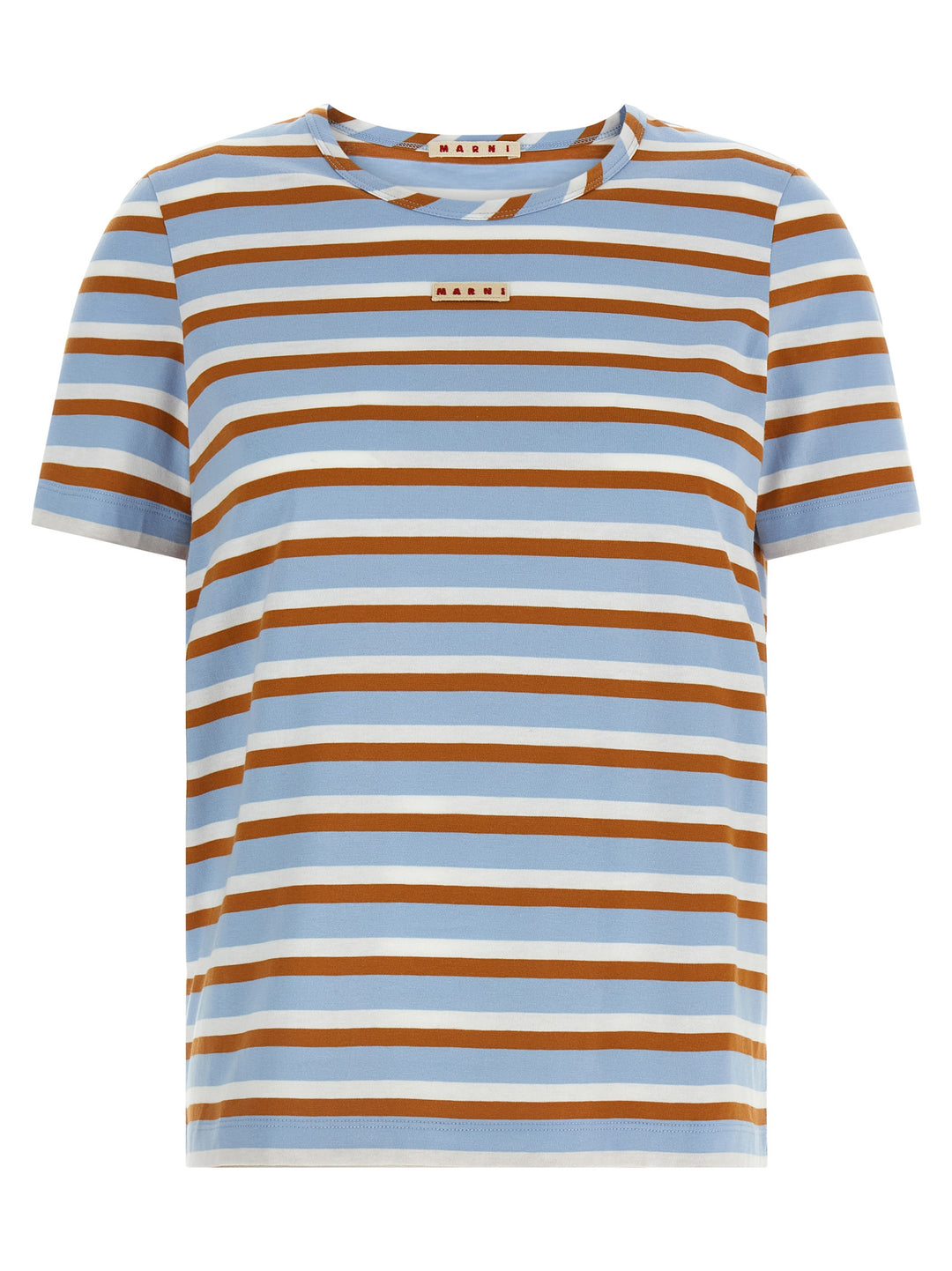 Marni Logo Patch T-shirt - Multicolor | 0d6c0c964cd4f330fbcdc4f4d86cb19c8d5a7f4d