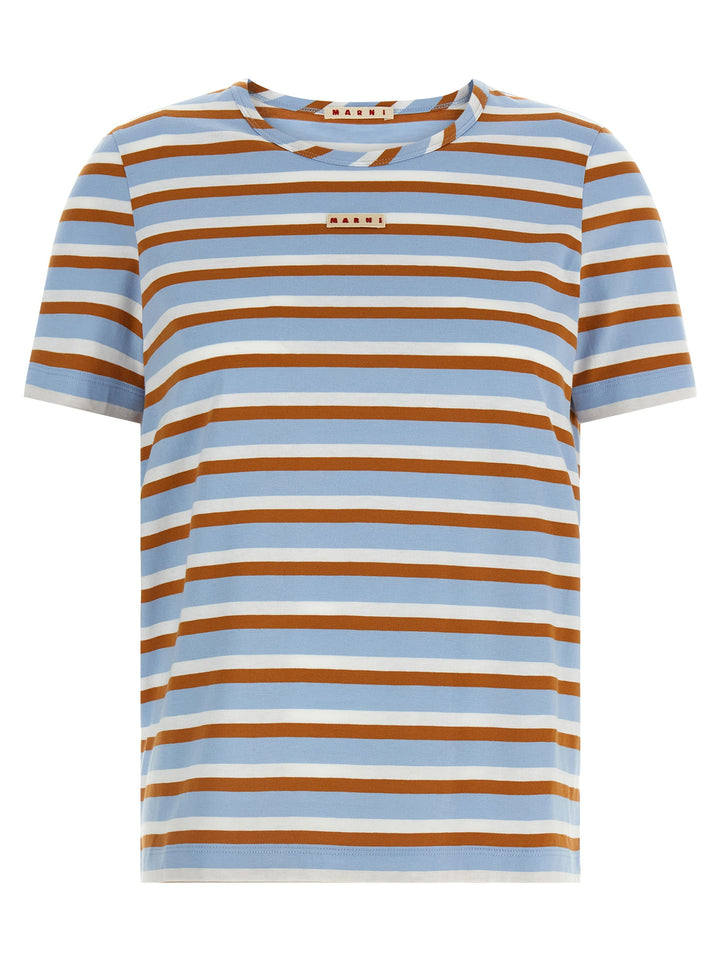 Marni Logo Patch T-shirt - Multicolor | 0d6c0c964cd4f330fbcdc4f4d86cb19c8d5a7f4d
