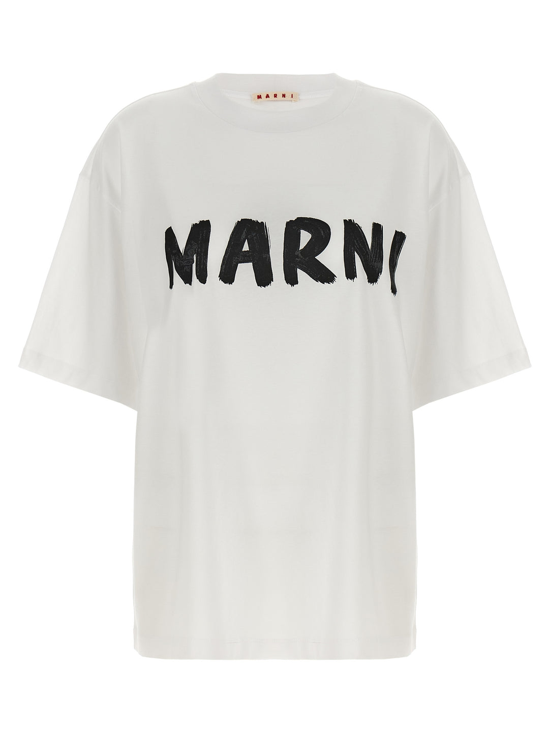 Logo Print T-Shirt White/Black