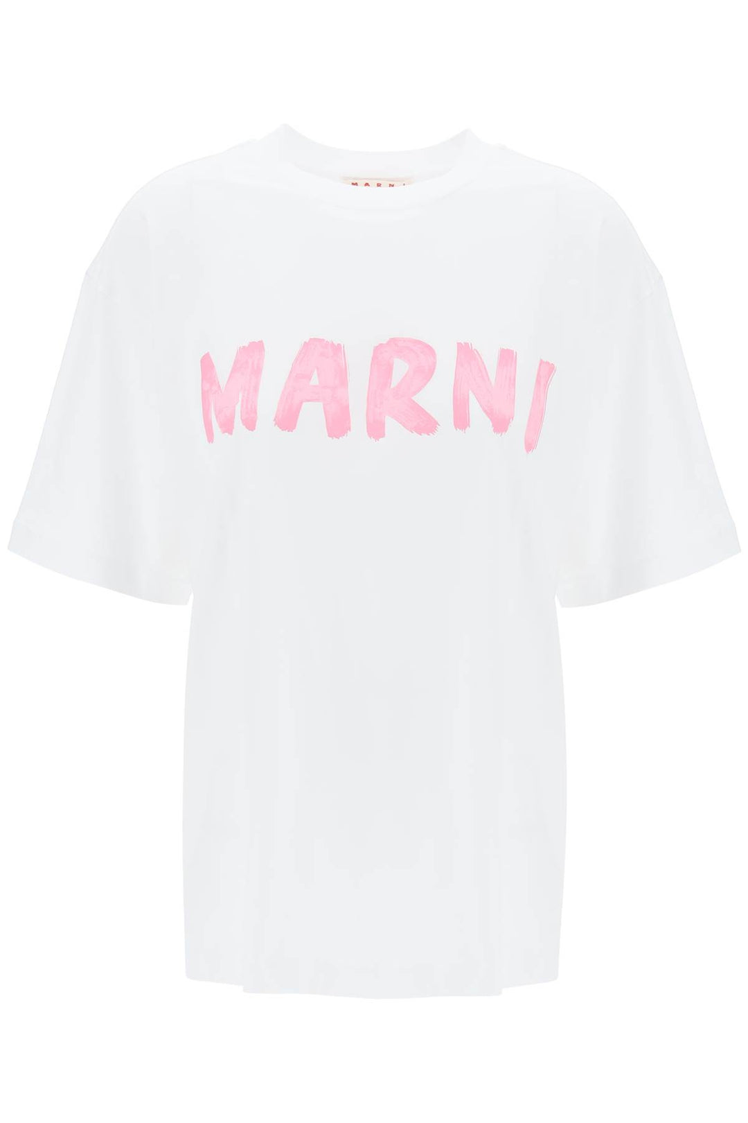 T Shirt With Maxi Logo Print