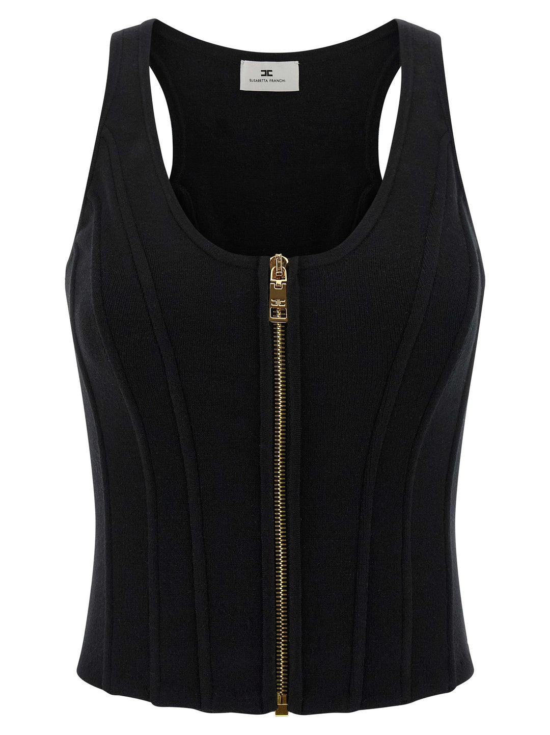 Elisabetta Franchi Bustier Top Tops - Black | 732bd40d666d97d330d498c6c8b078104d917a74