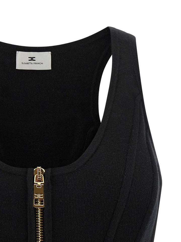 Elisabetta Franchi Bustier Top Tops - Black | 66eddccf5b1437a52d849a802b7ad60869c98ba9
