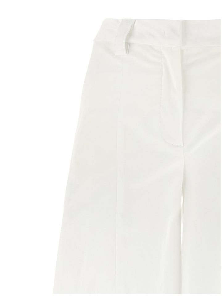 Thelatest Chino Sculpture Leg Pants - White | 7f4ce324f6df8089ac05e8ef1b934470169f0bbd