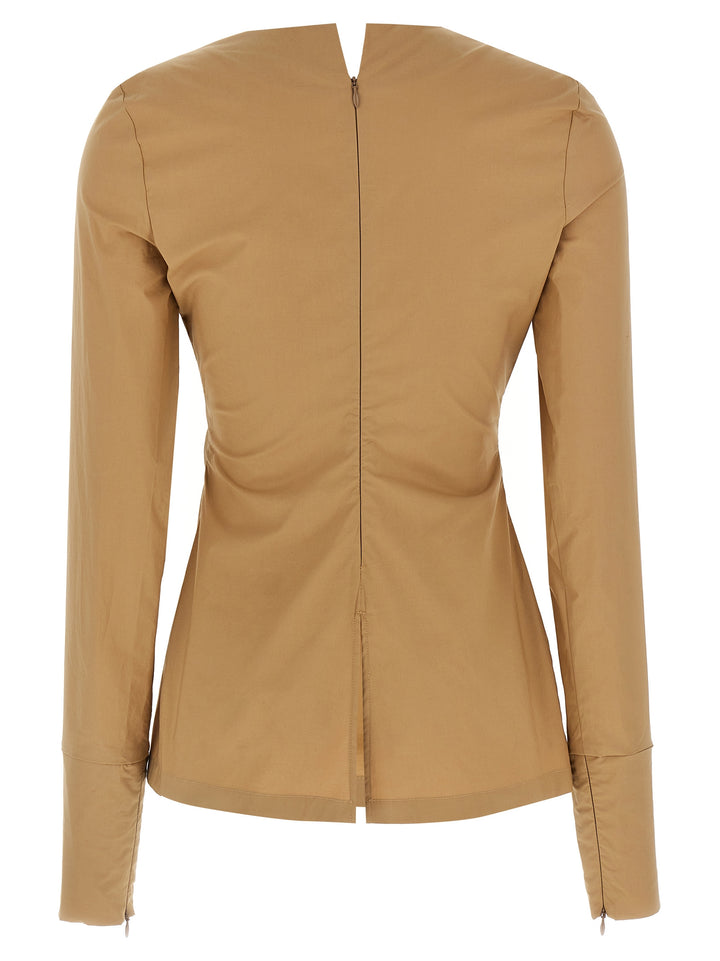 Thelatest Terry T-shirt - Beige | d63b0b799a28c51b23c87f1a6a9468337be067b8