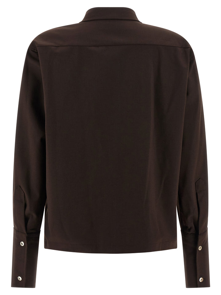 Thelatest 4006 Shirt and Blouse - Brown | 0bdac1433c832faf8a781e8a73c8fb51510c1da5