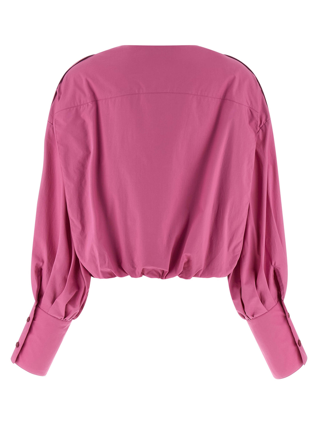 Thelatest Diana Shirt and Blouse - Fuchsia | 071b5dd12cbc2c08469af60b1603ace12f701a02