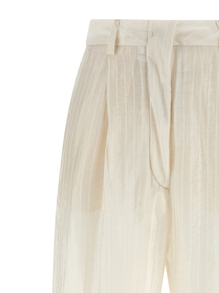 Thelatest Billie Pants - Beige | 8ca440ff85c8b0874be19d560d51a53a89ac37d2