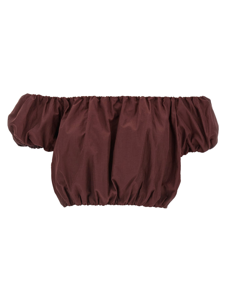 The Andamane Ballon Tops - Bordeaux | 3135968b6cfdf03b7bee81b61f7a0a39c06c723b