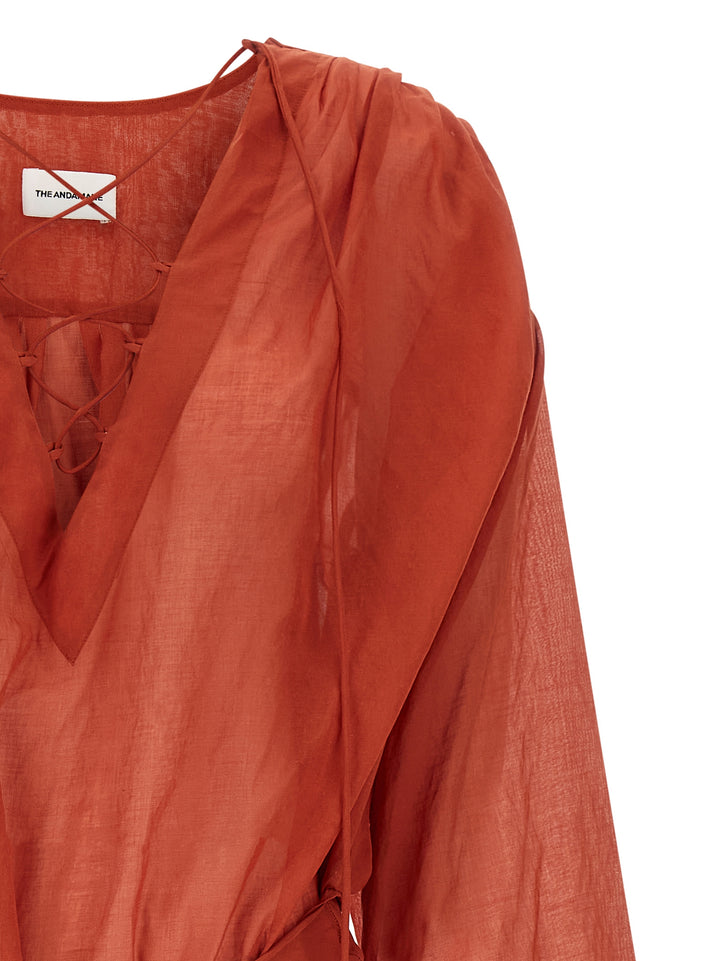 The Andamane Indira Dresses - Red | 32fd0e16ce873c45126e142eefdd99673878bcd1